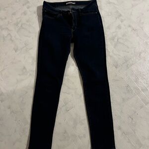 Women's Dark Blue Jeans